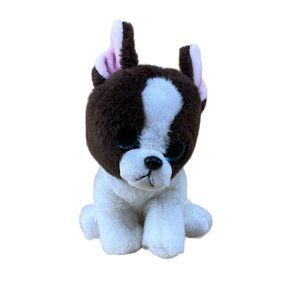 Ty Beanie Baby Portia the Terrier Dog 6" Stuffed Plush Animal Toy